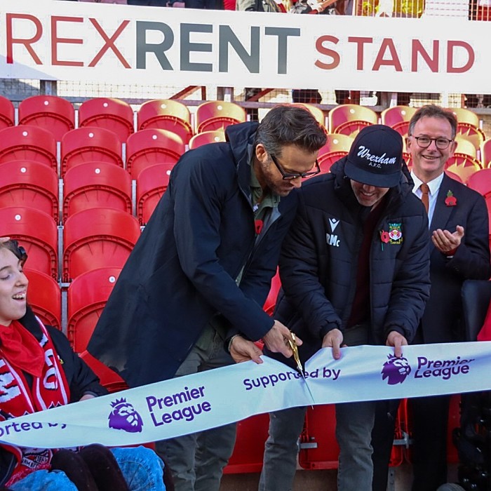 Afl Architects Wrexham Afc Co Chairmen Open New Facilities At The