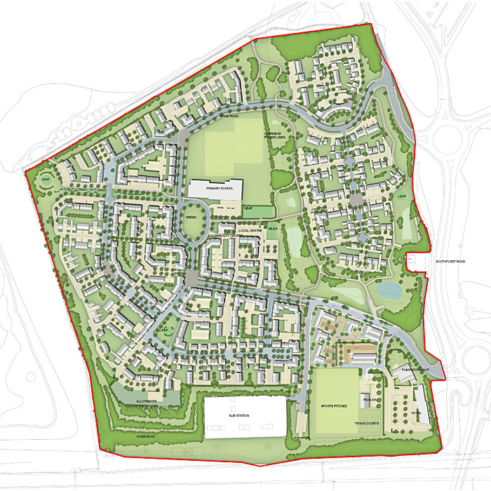 AFL Architects | Ebbsfleet Green Swanscombe Masterplan